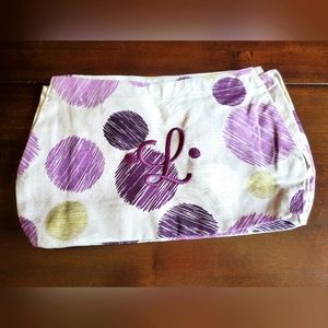31 Suite Skirt Purse Cover, Sketchy Dot, L Monogram